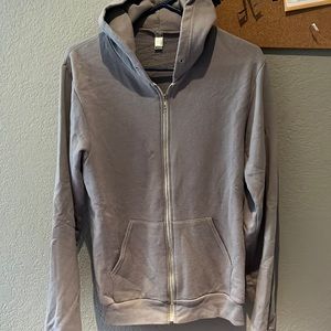 American Apparel Hoodie Gray Medium